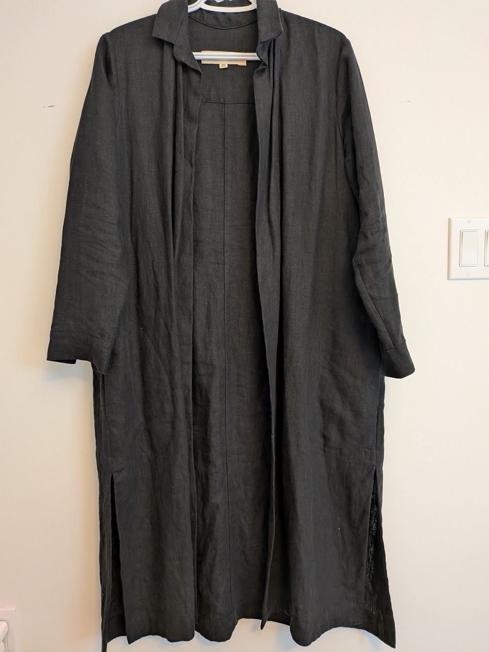 ZII ROPA Black Linen Jacket